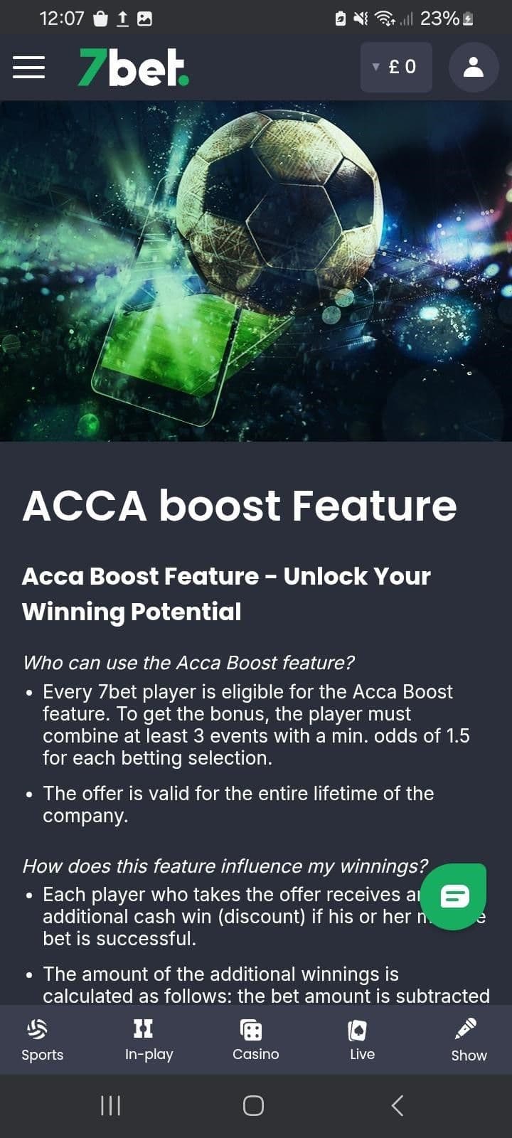 7Bet BONUS