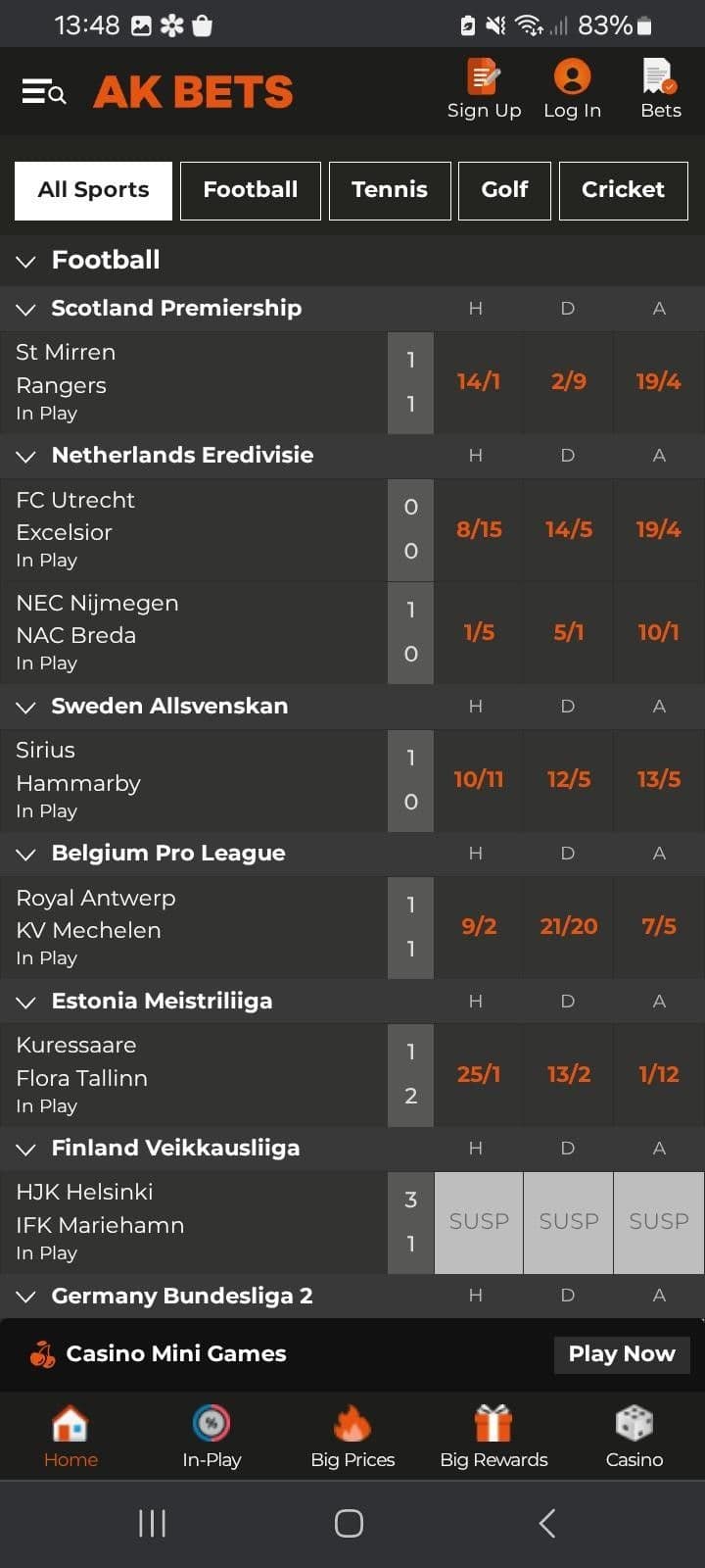 AK Bets Sports Betting Review