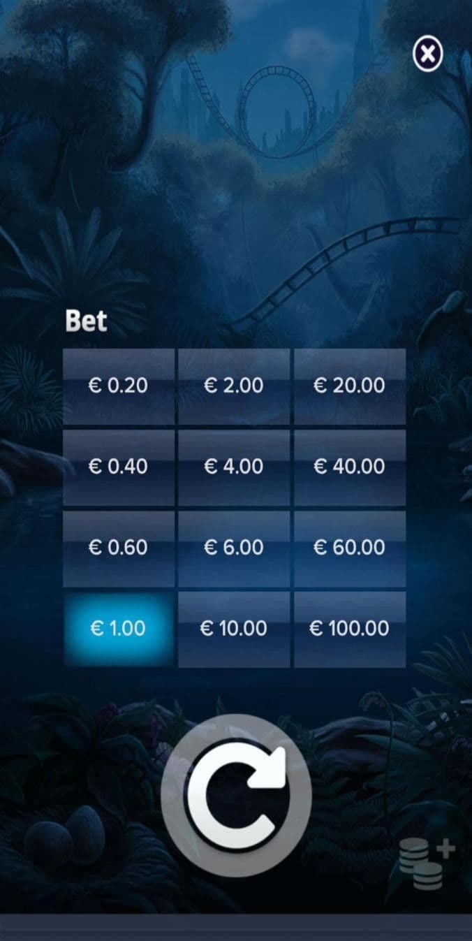 Adjust your bet size and hit spin!