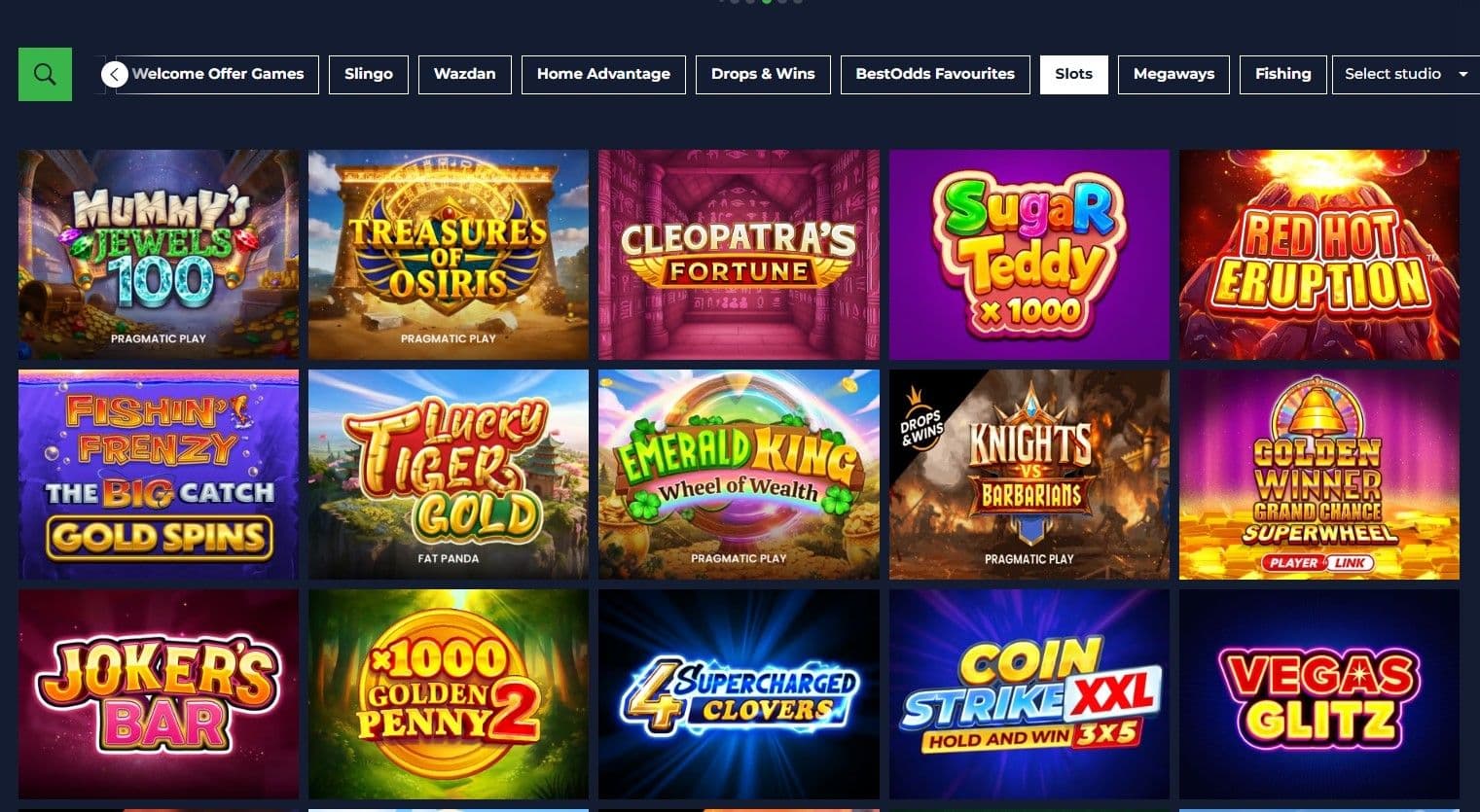 BestOdds Casino Slots