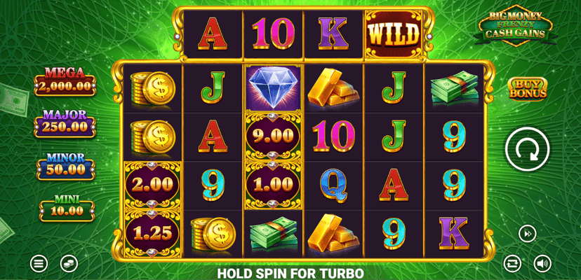 Big Money Frenzy Cash Gains Slot Review