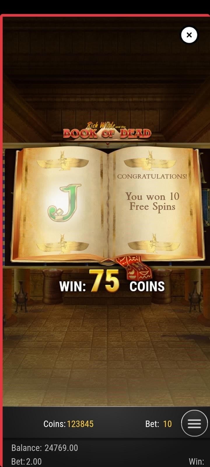Book of Dead Slot Bonuses