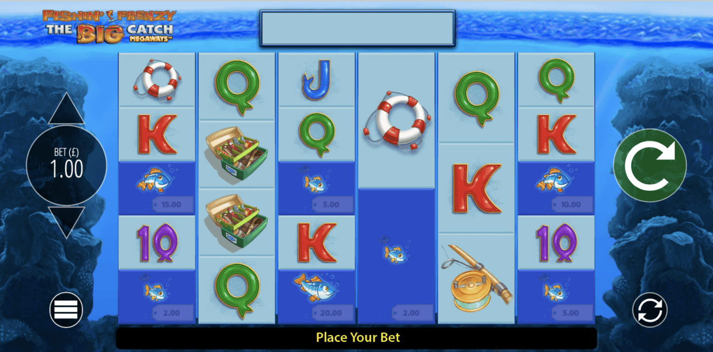 Browse the game info and pay table