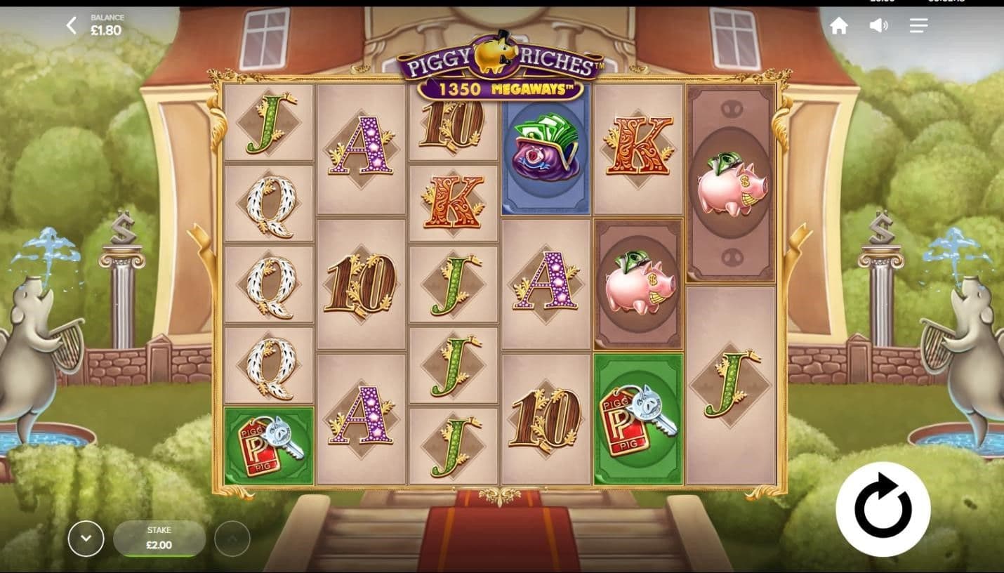 Choose how much to bet using the £ betting controls