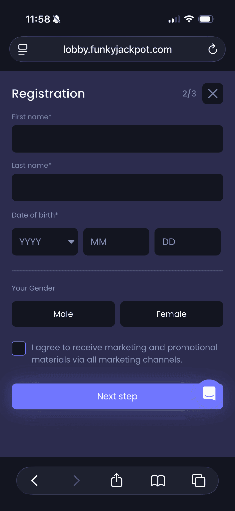 Choose one of our recommended sites on this page 