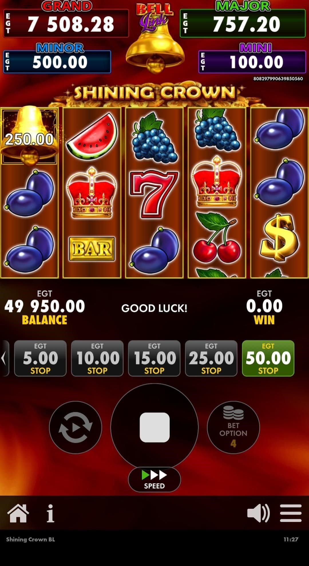 Click the spin button!