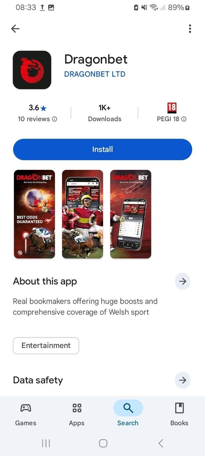 Dragon Bet Desktop vs. Mobile 