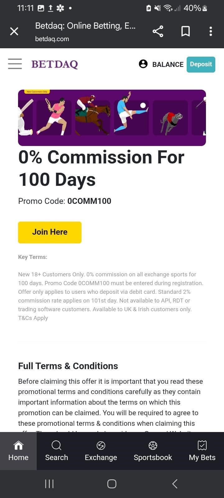 Exchange Bonus