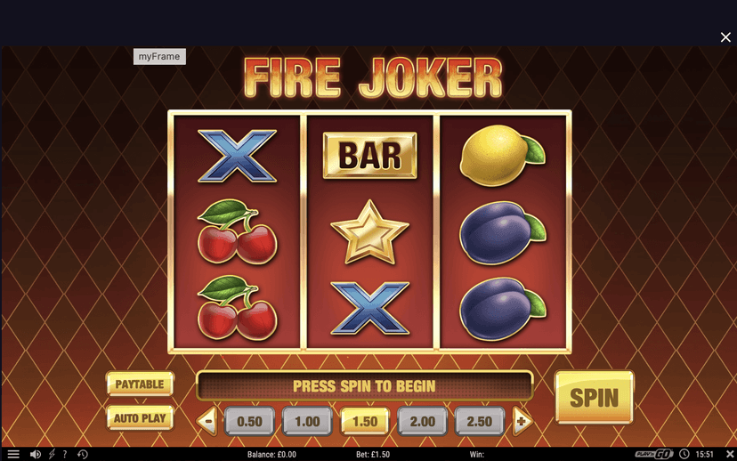 Fire Joker Slot Review 2025 