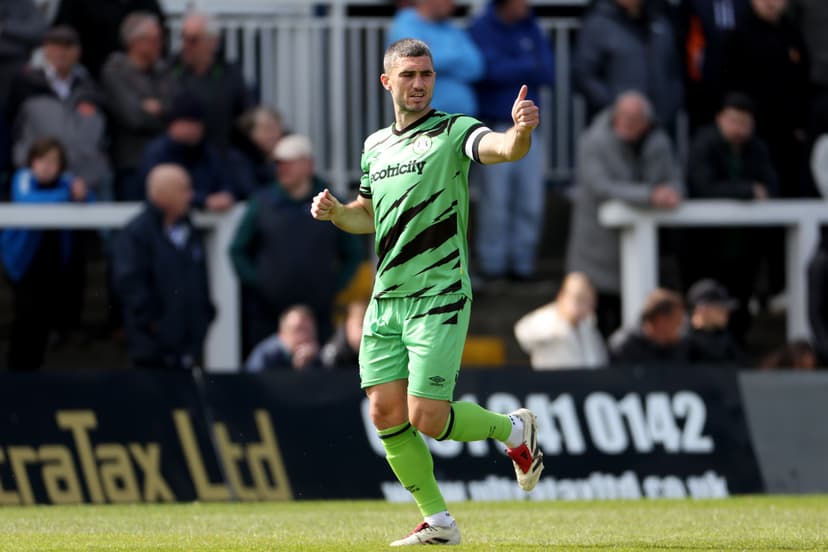Forest Green Rovers' Jordan Moore-Taylor 