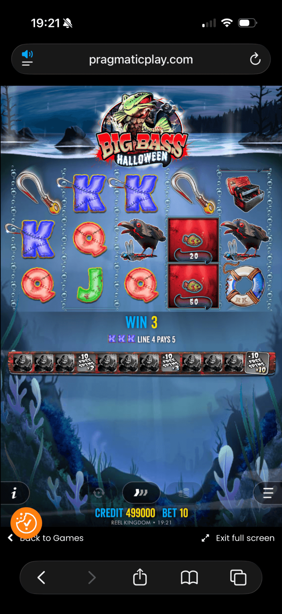 Free Spins big bass halloween