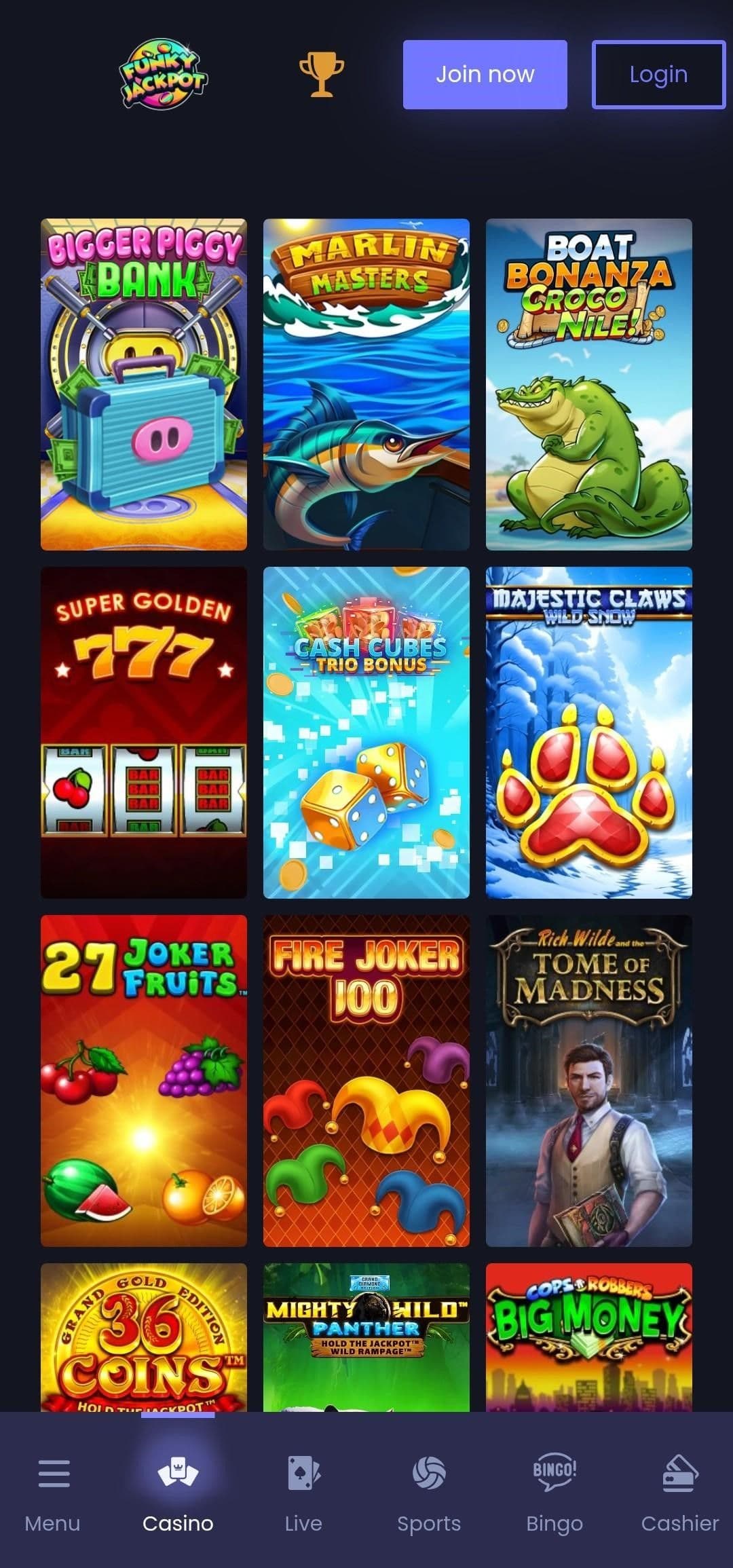 Funky Jackpot Slots