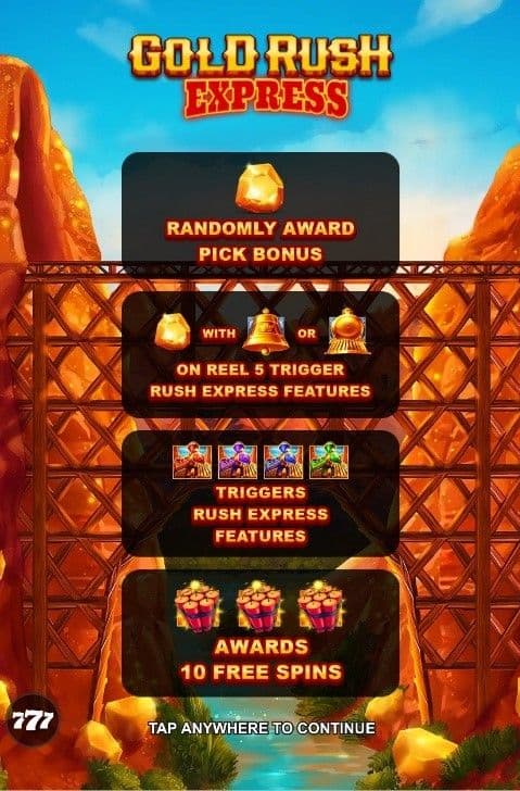 Gold Rush Express Slot Review..