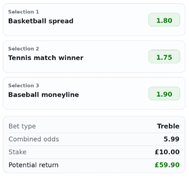 How Treble Bets Work