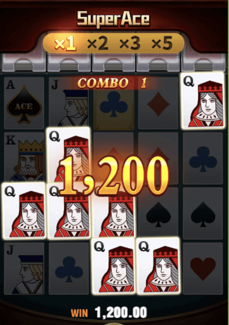 If you land any winning combinations