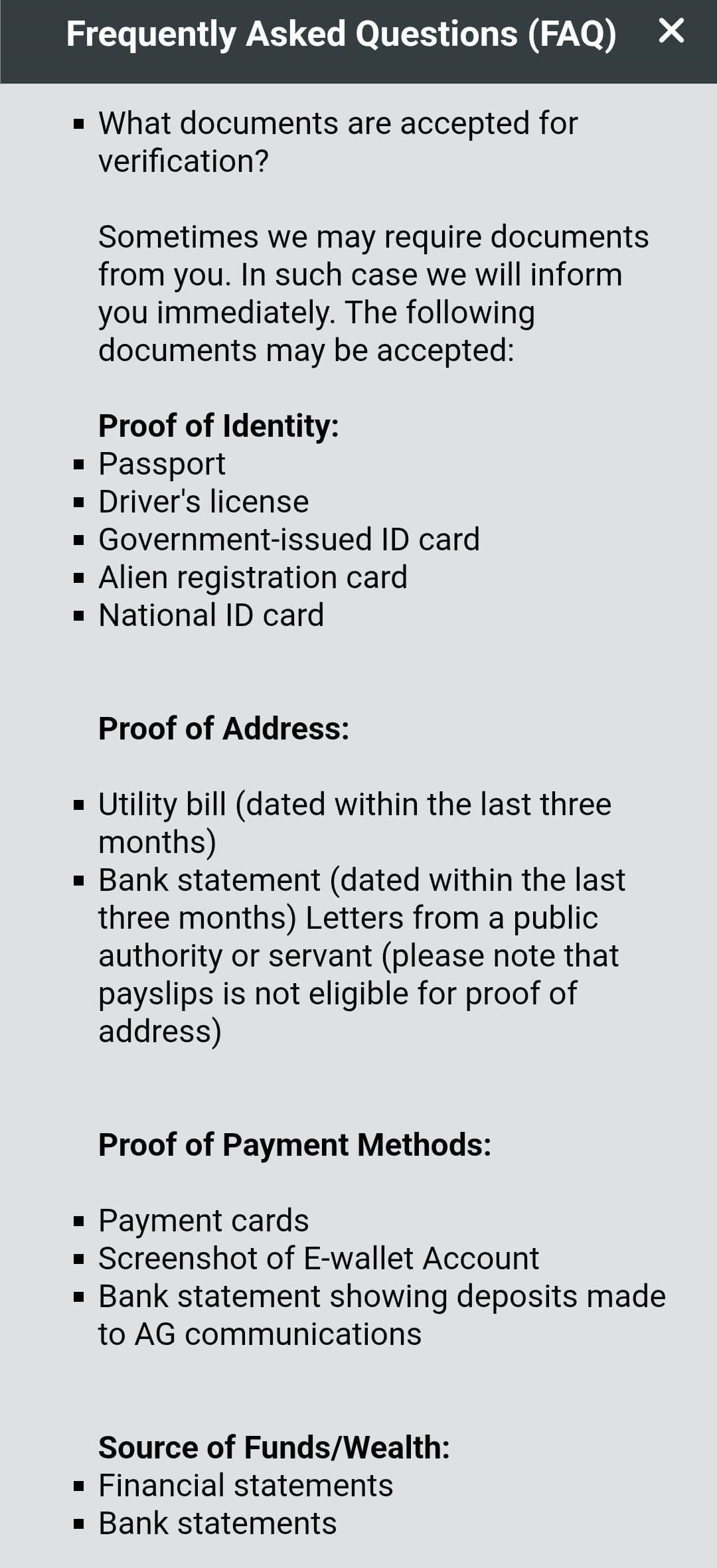 KYC & Verification 