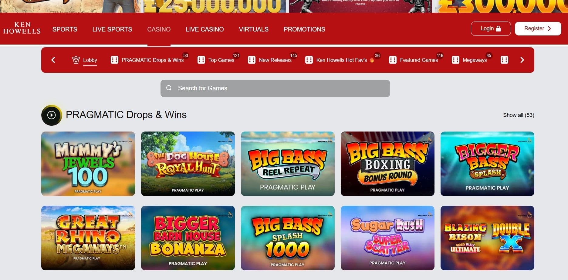 Ken Howells Casino Slots