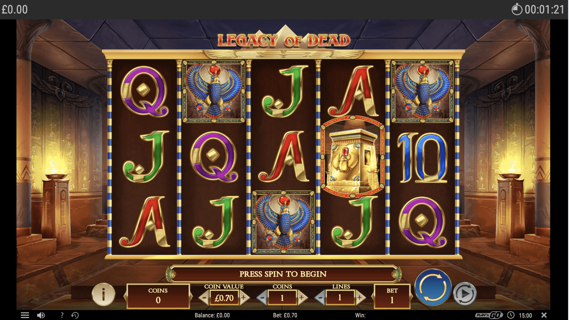 Legacy of Dead Slot Review 2025