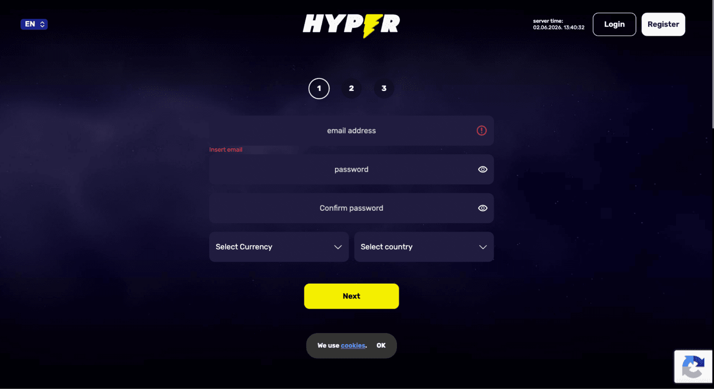 Like all UK gambling sites