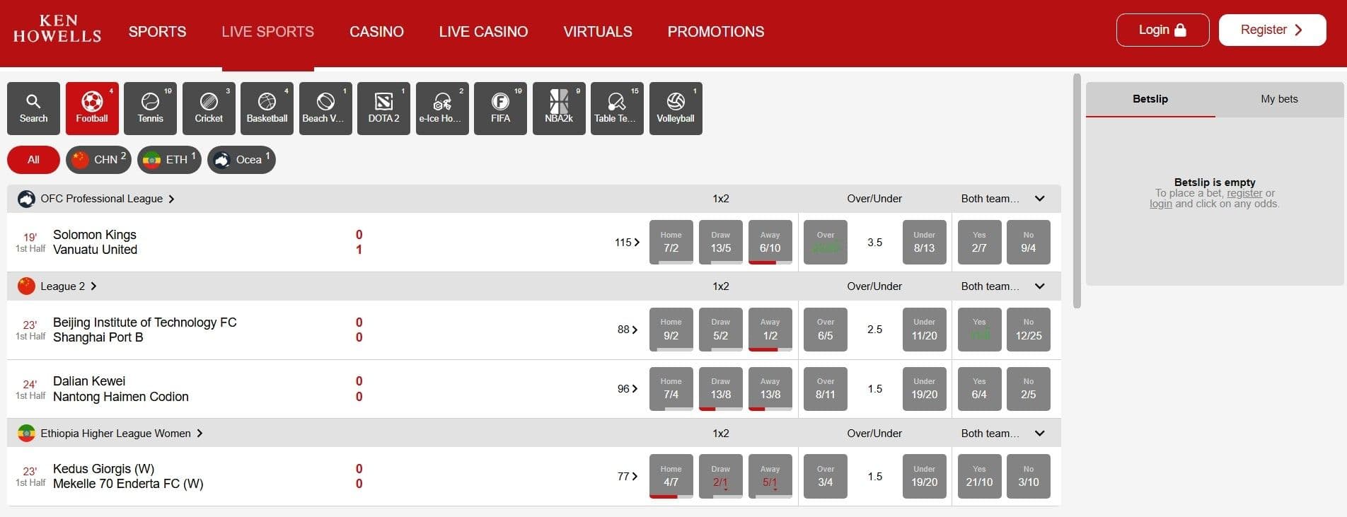 Live Betting & Streaming..!