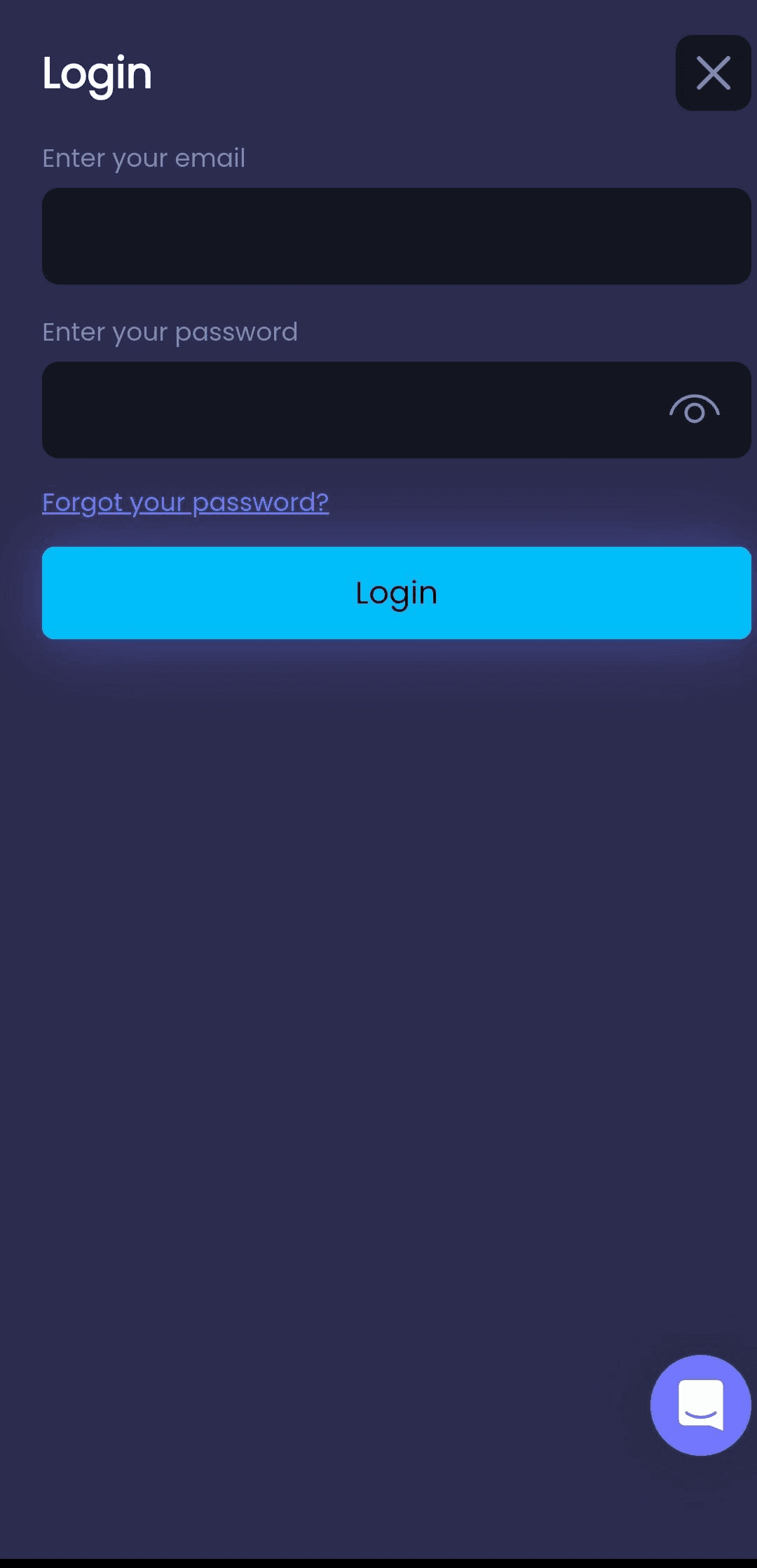Log In to Your Bluefox Account