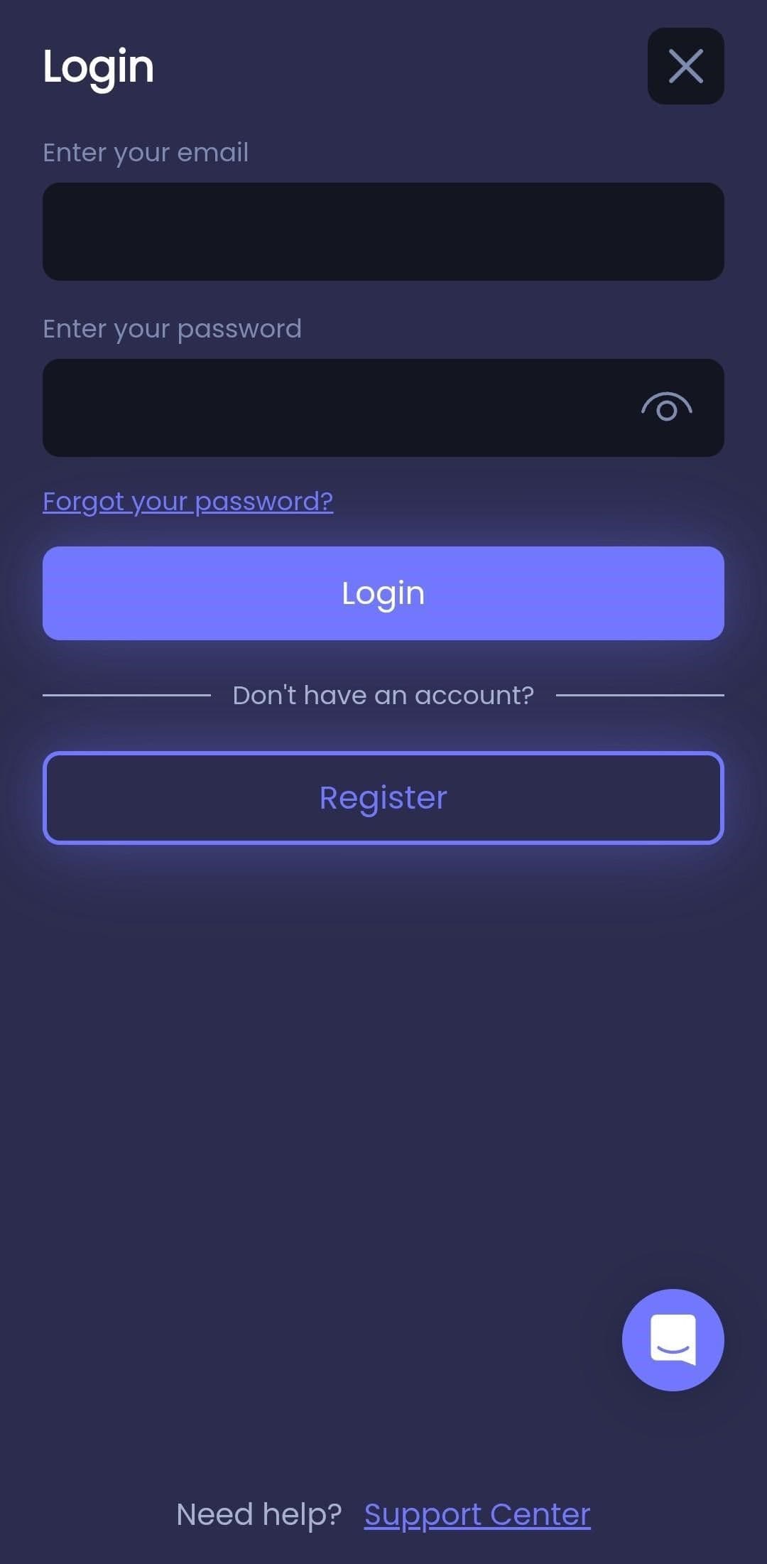 Log in to your Funky Jackpot account 