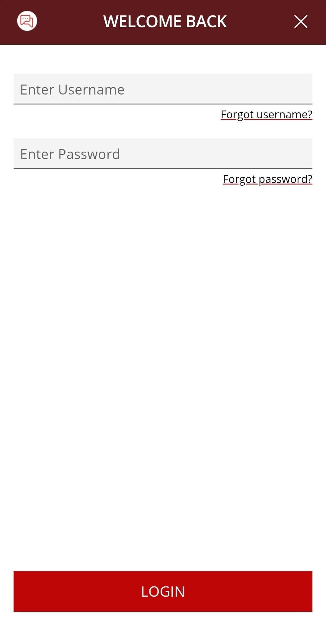 Log in to your Magic Red account 