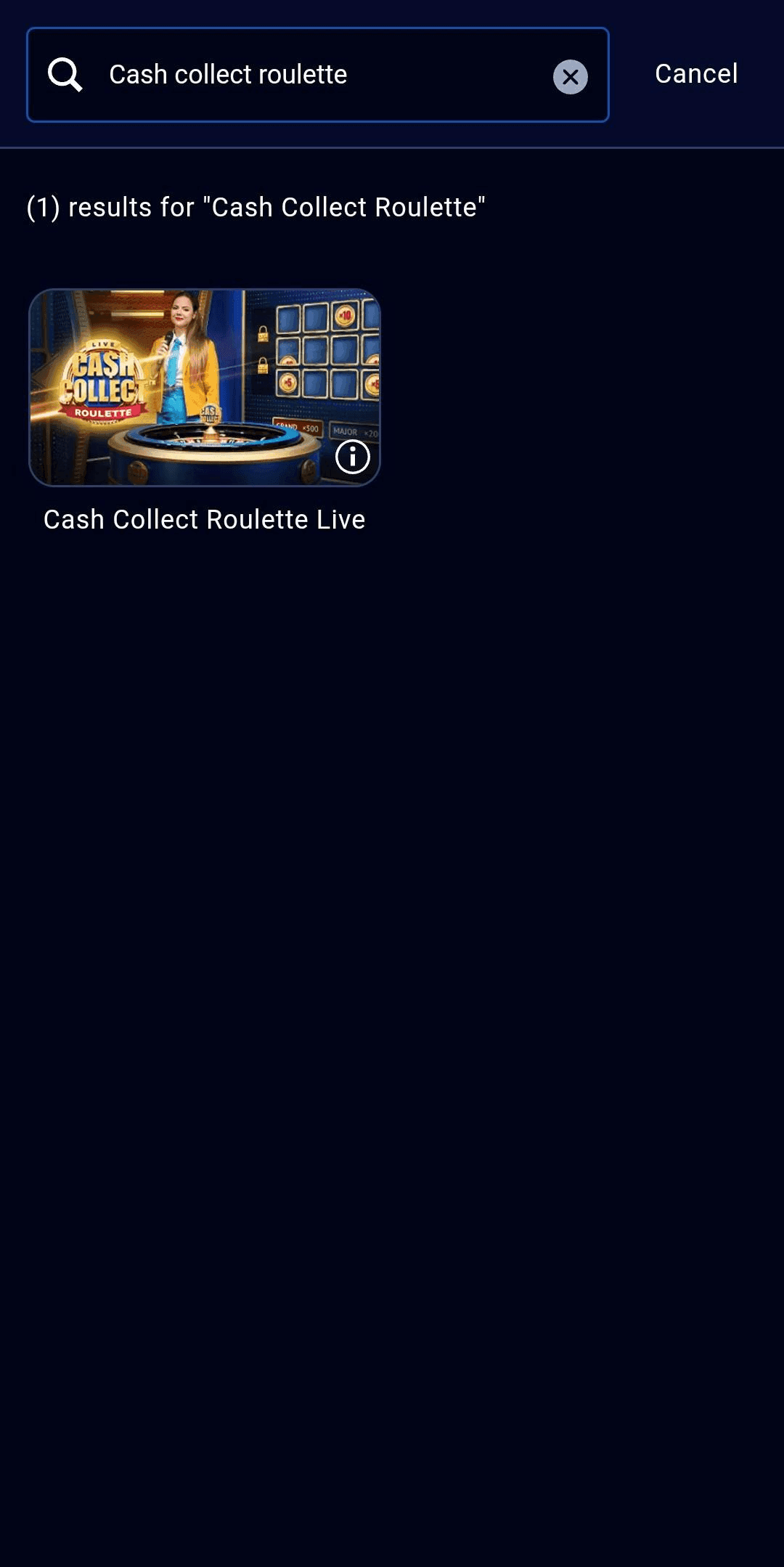 Log in to your casino