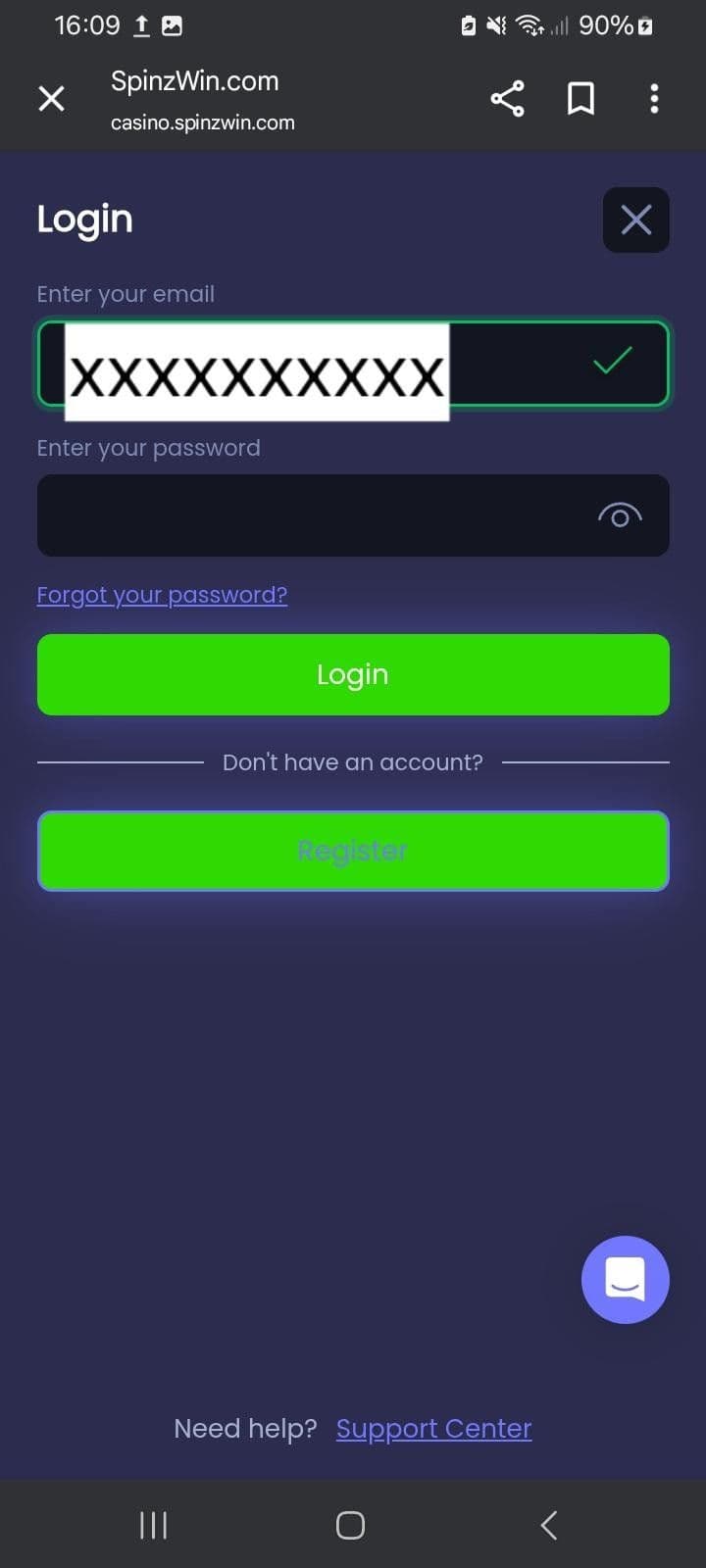 Log into your account with Spinzwin.jpg