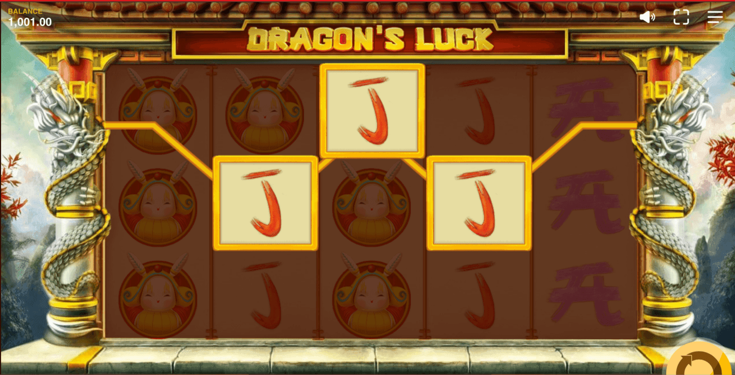 Look for matching symbols on one of the 10 paylines.