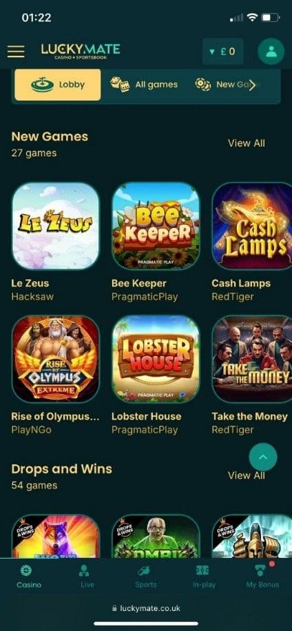 Lucky Mate Mobile Experience lucky mate.jpg