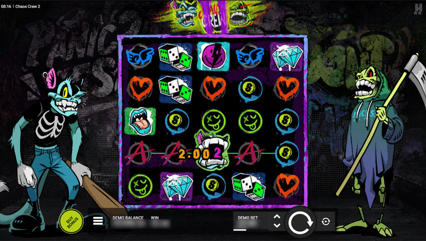 Manage your bets and spin