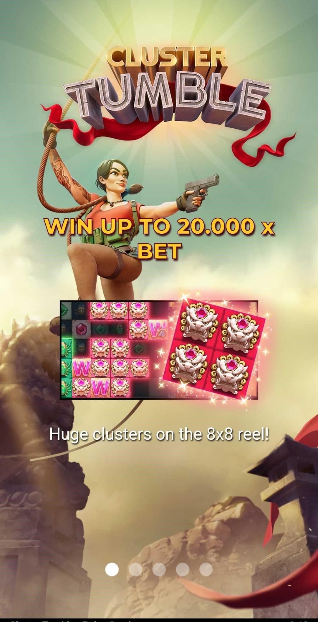 Maximum Win Potential cluster tumble