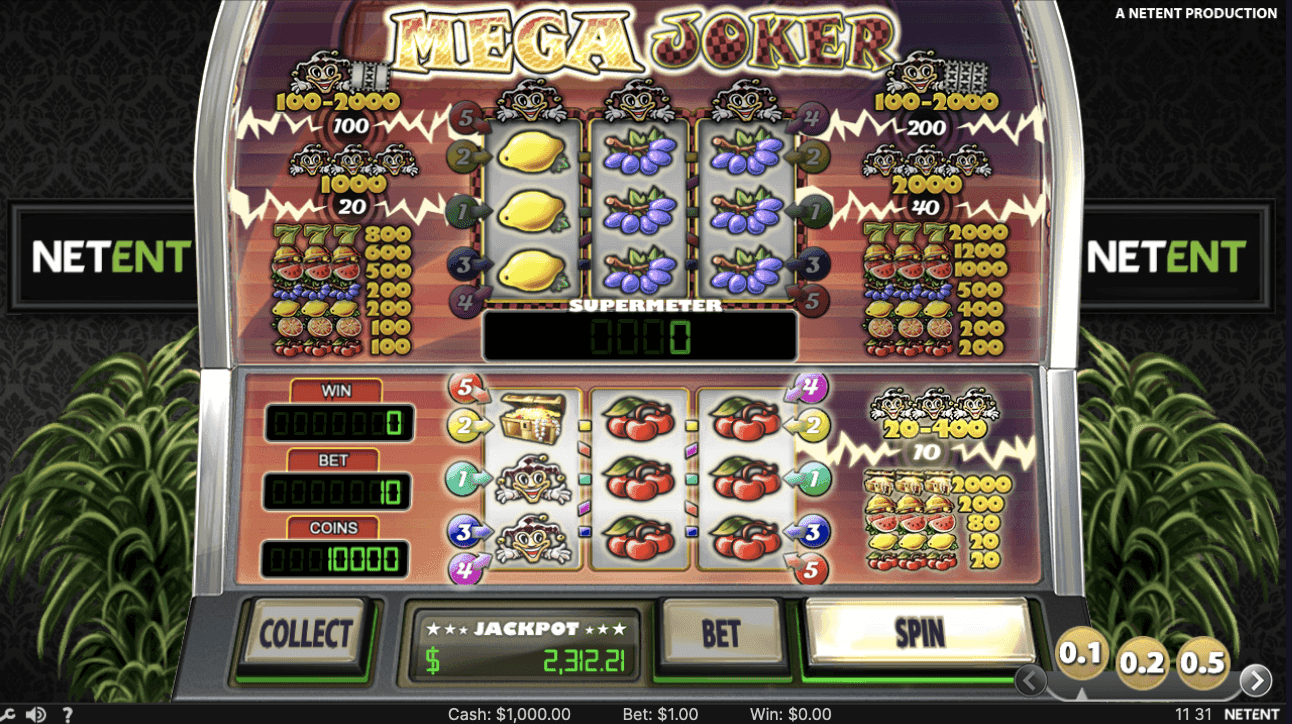 Mega Joker Slot Demo & Review