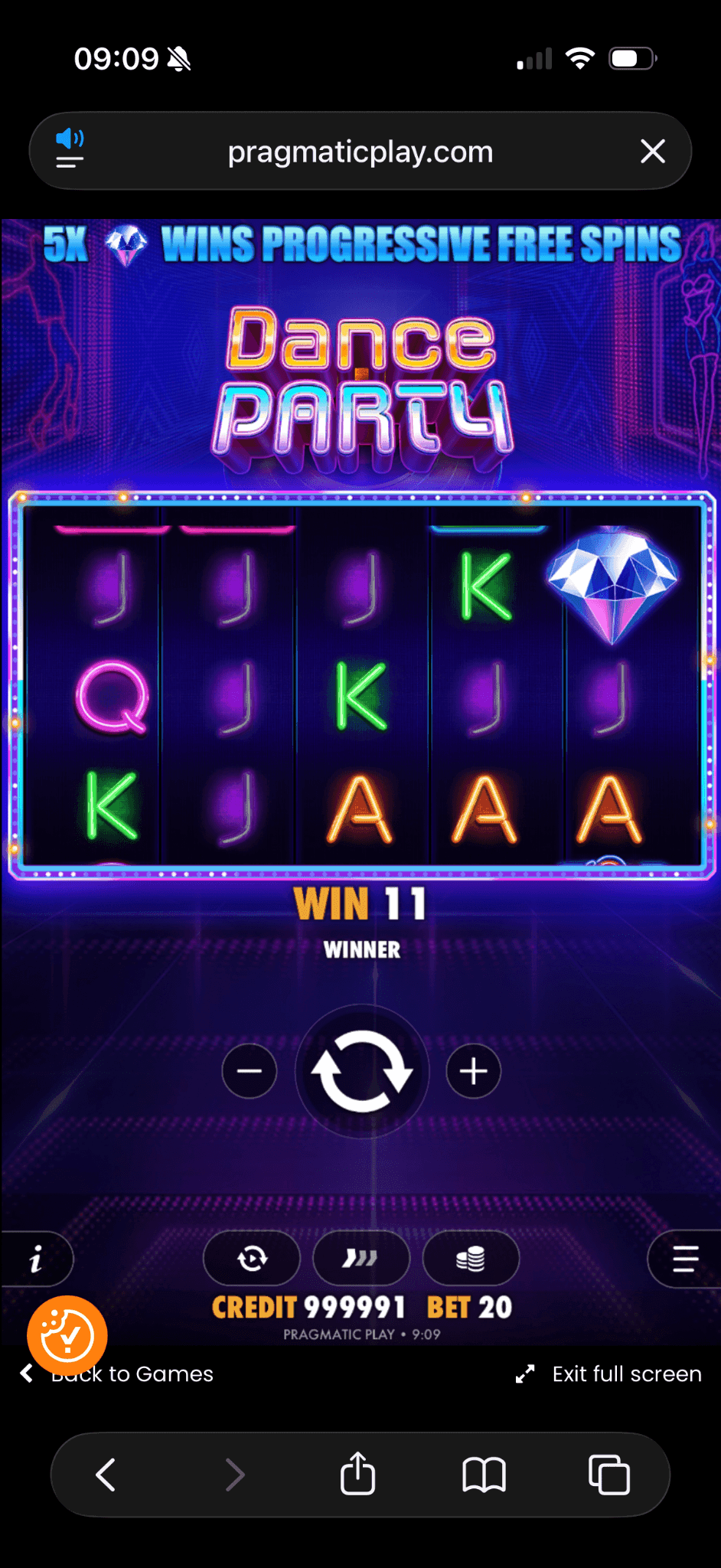 Mobile Play Experience  dance party