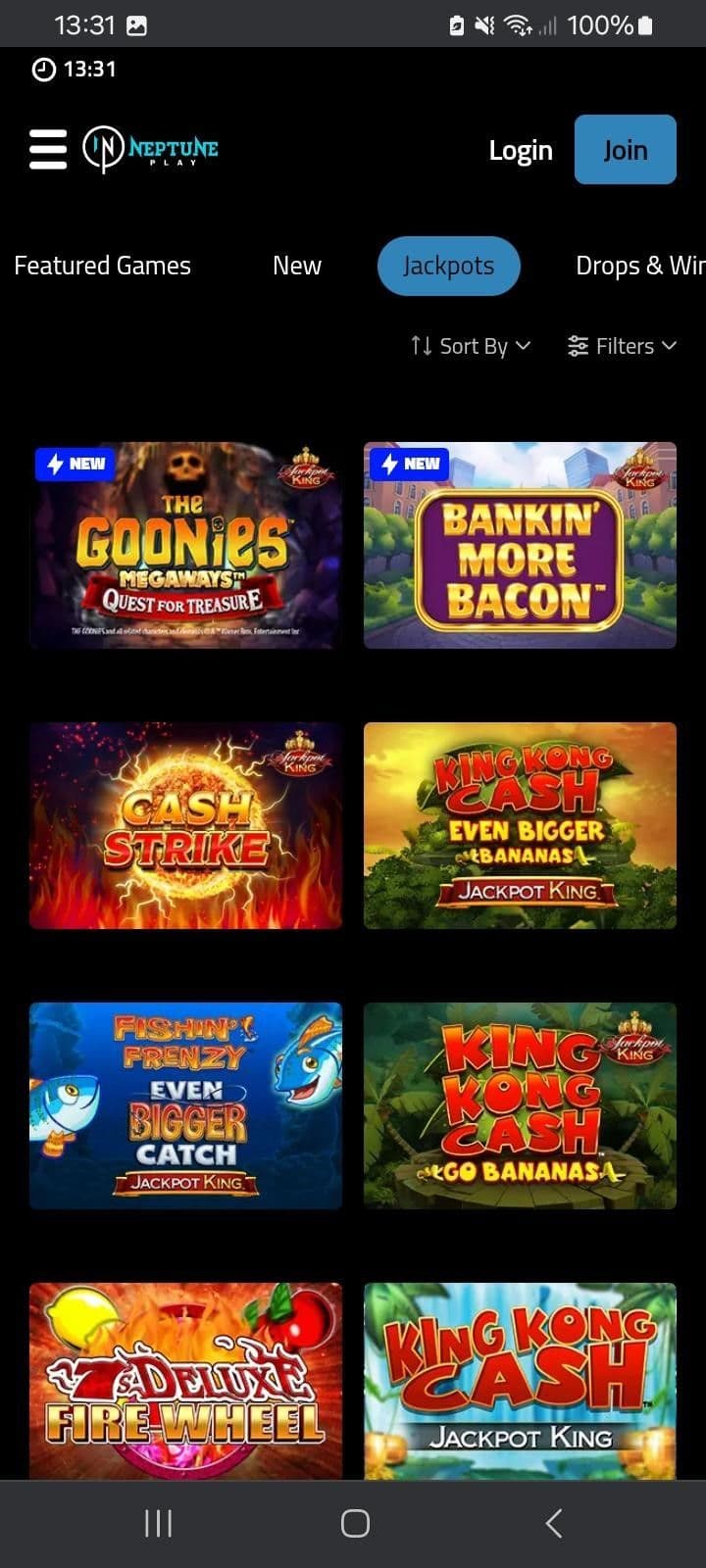 Neptune Play Casino Review 