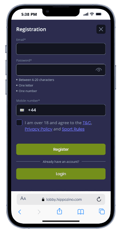 Next, enter your full name, date of birth, and gender.