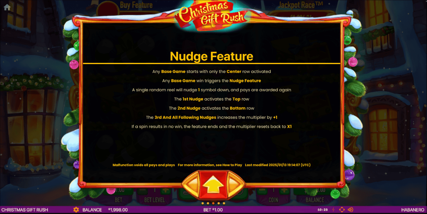 Nudge Feature