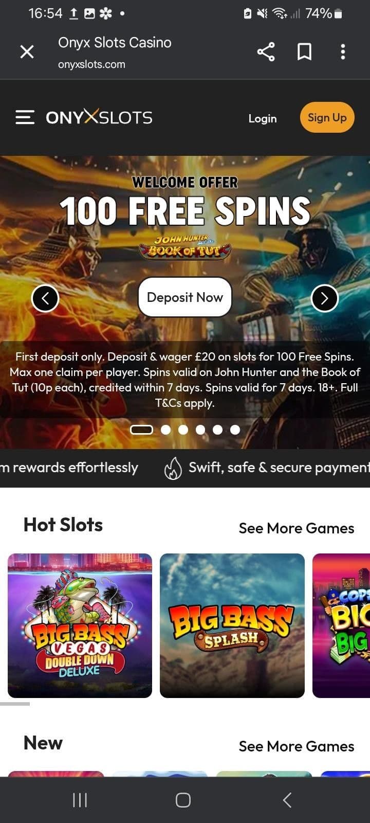 Onyx Slots Registration Guide