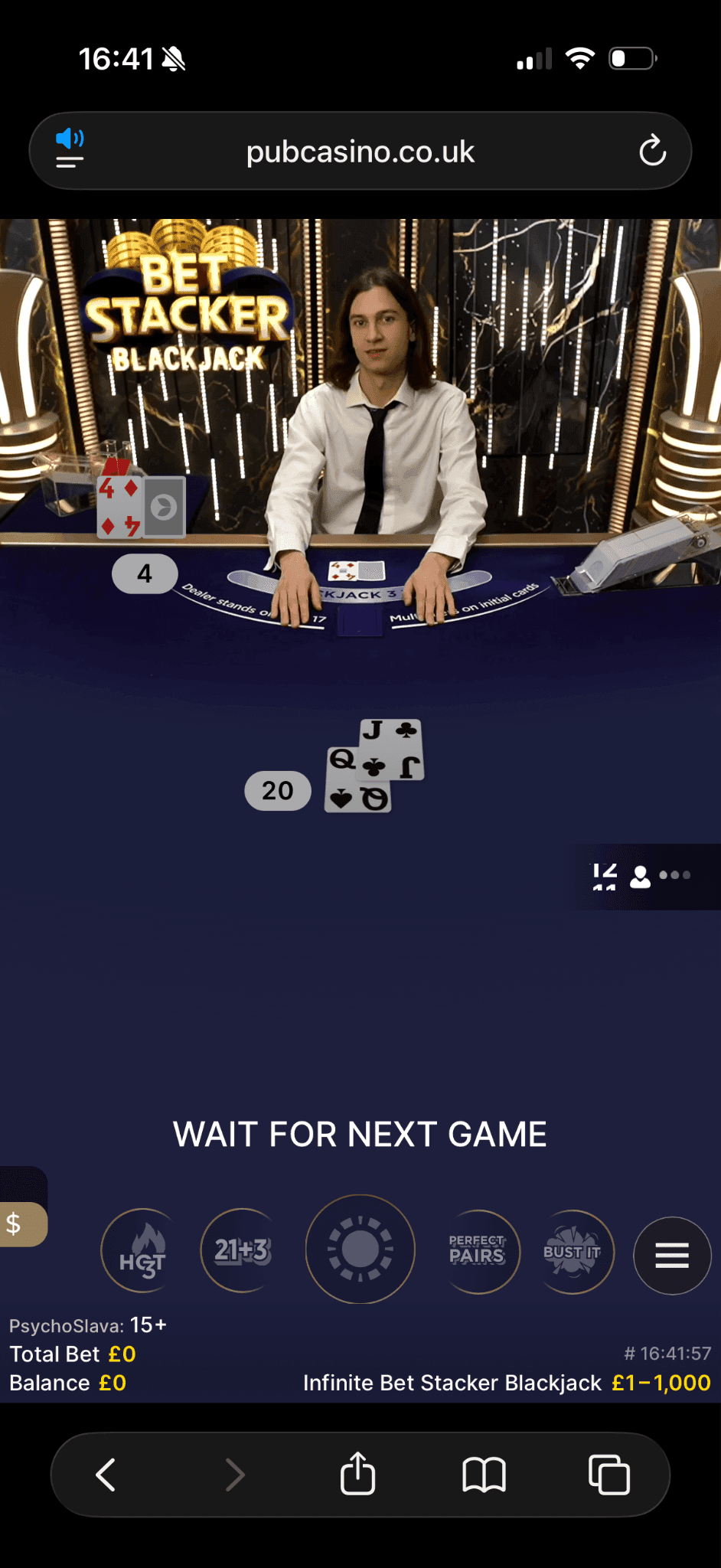 Open up the game live bet stacker