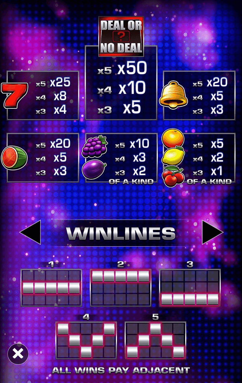 Paytable