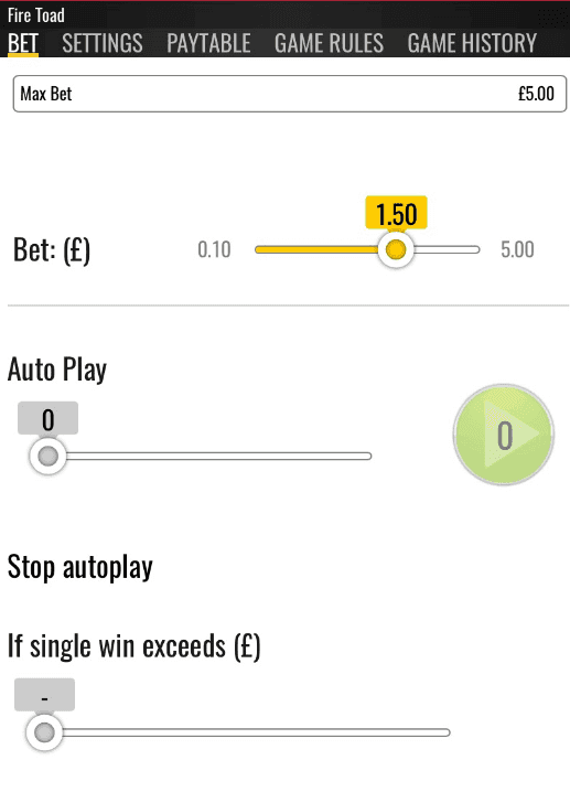 Fire Toad Slot Playing Guide