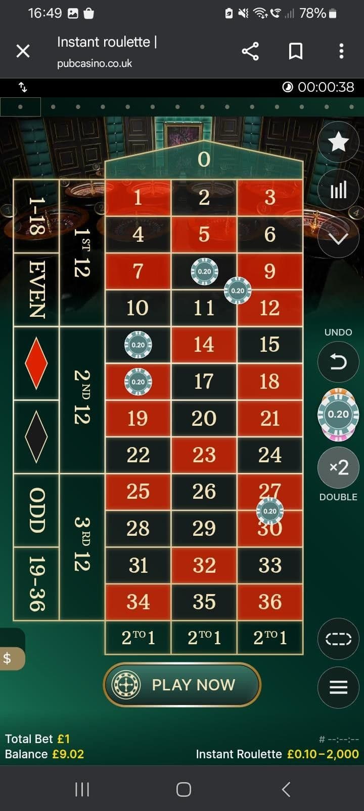 Instant Roulette in the UK Playing Guide