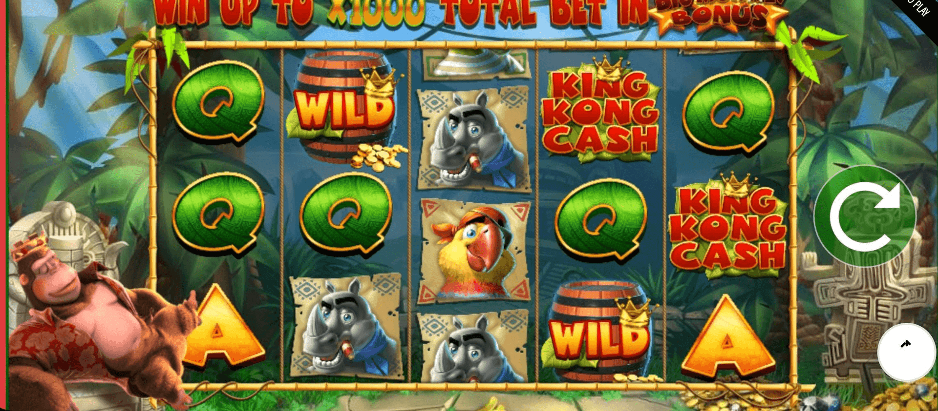 King Kong Cash Slot Playing Guide