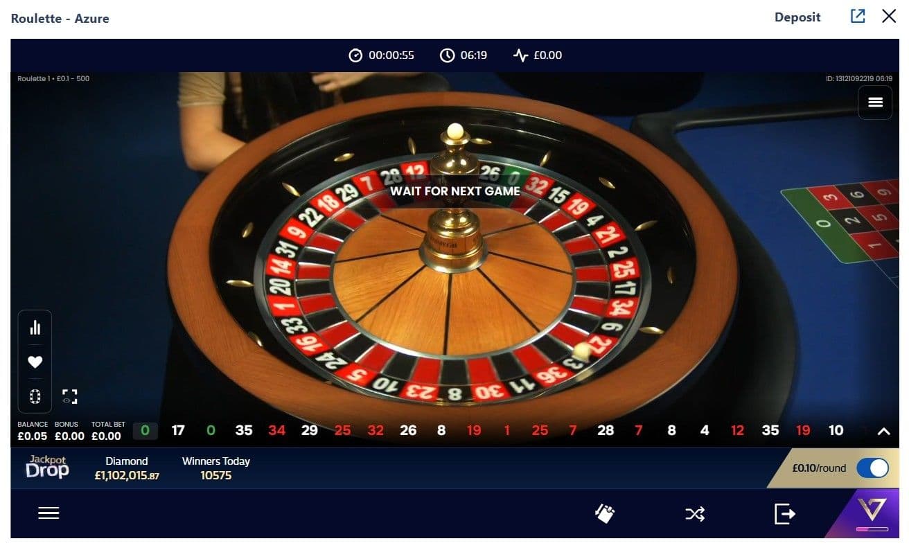 Roulette Azure in the UK Playing Guide