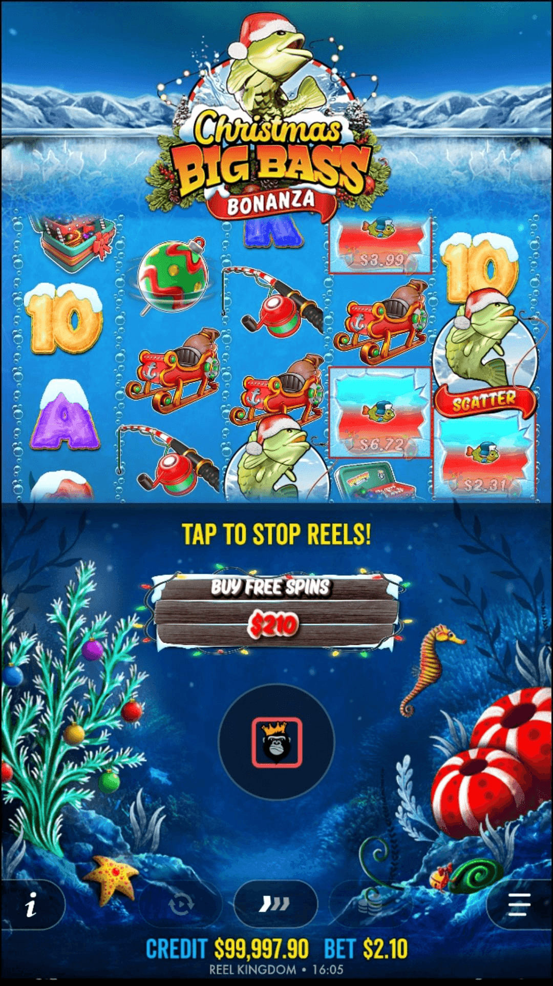 Christmas Big Bass Bonanza Slot Playing Guide