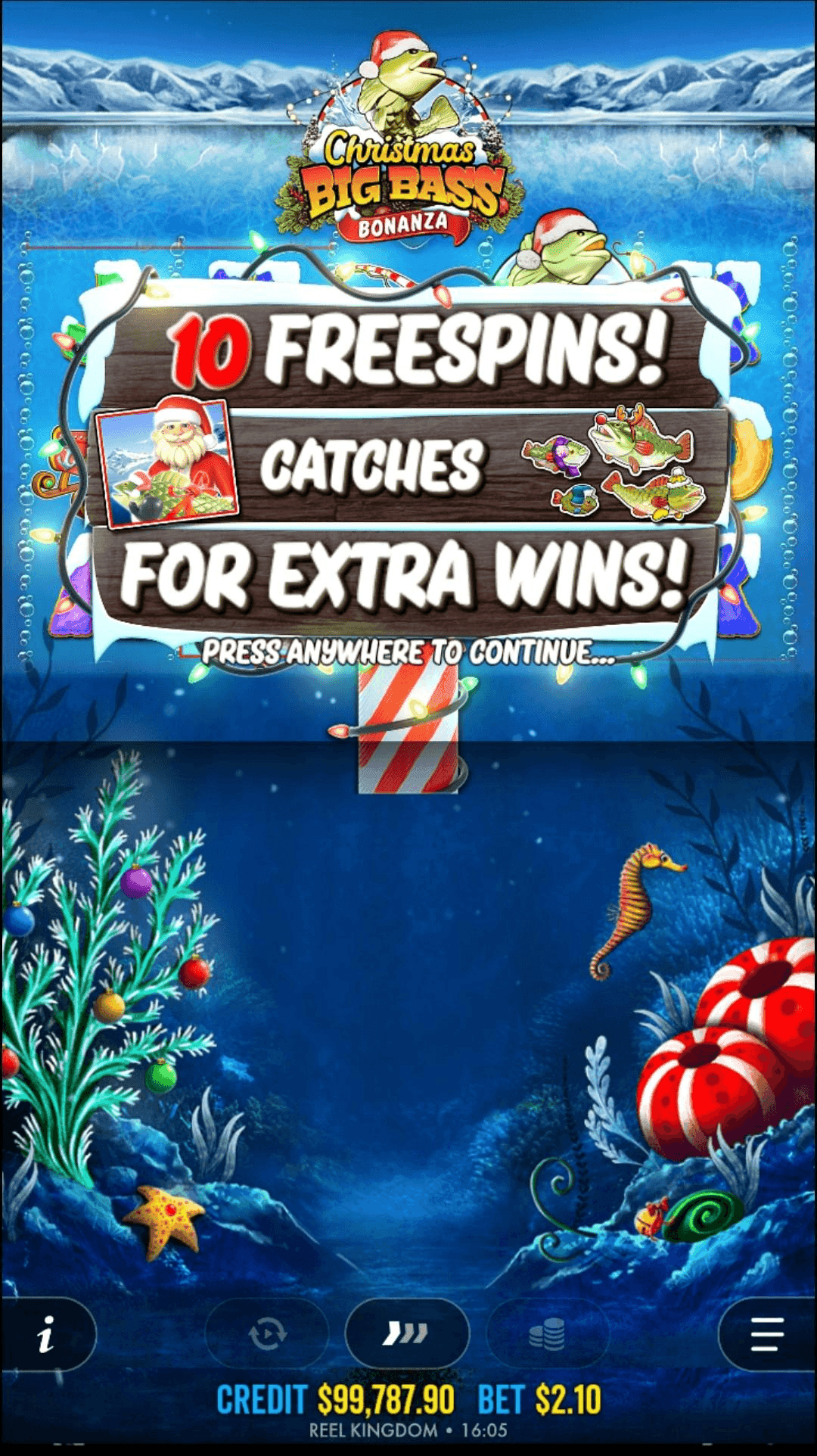Christmas Big Bass Bonanza Slot Playing Guide
