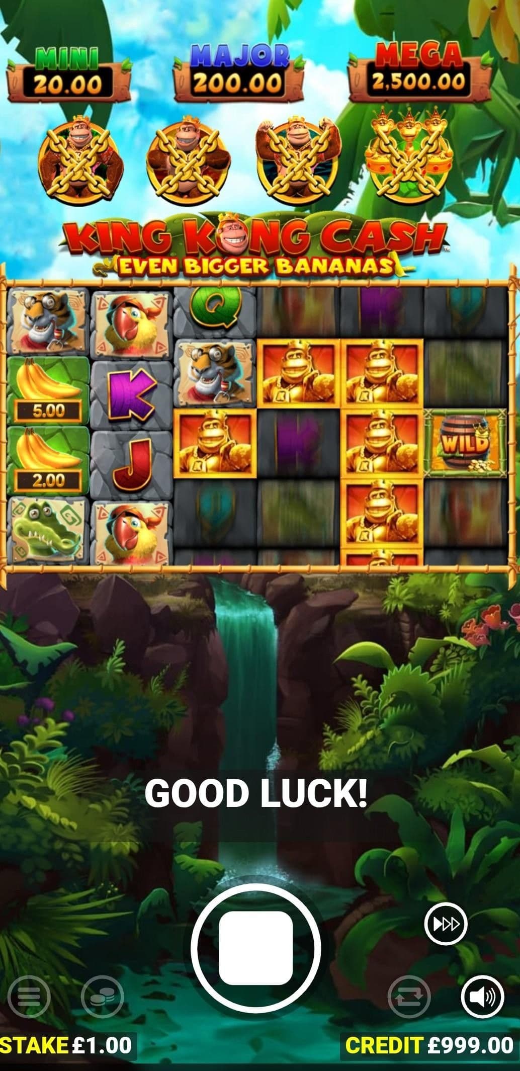 King Kong Cash Even Bigger Bananas Slot Playing Guide