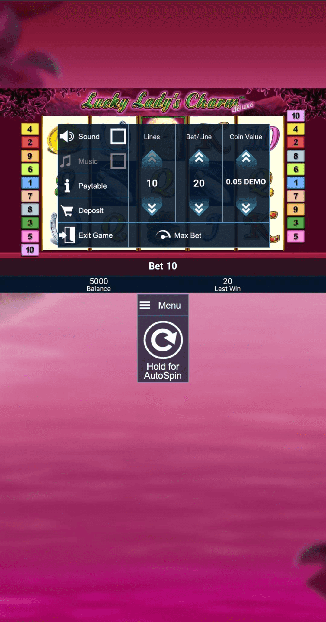 Lucky Lady's Charm Slot Playing Guide