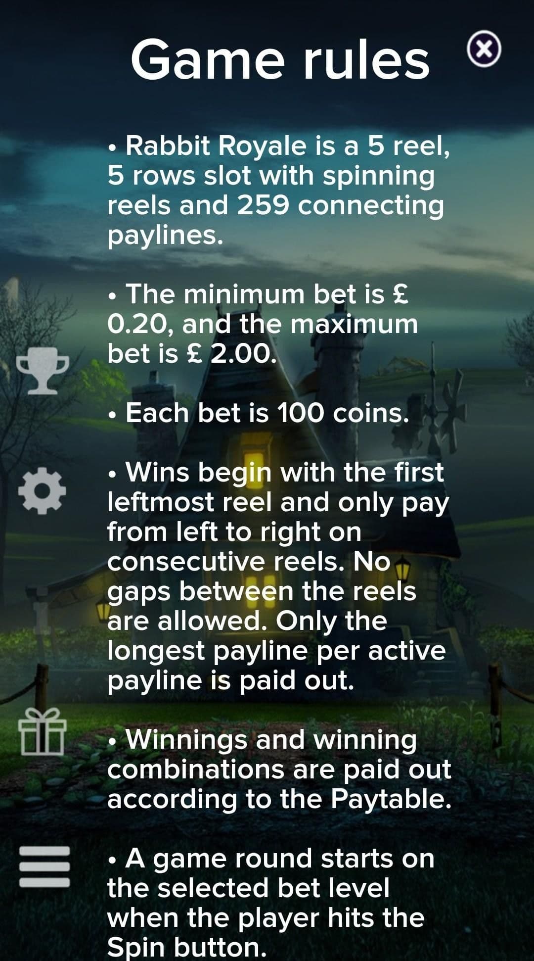 Play the Rabbit Royale Slot 1.jpg